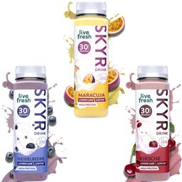LiveFresh Skyr Protein Drinks - Probierpaket (inkl. 4,50€ Pfand)
