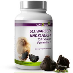 Vita2You Schwarzer Knoblauch Extrakt 750mg Kapseln