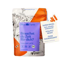 Blue Farm Chai Oat Latte mit Vitalpilz Reishi (bio)