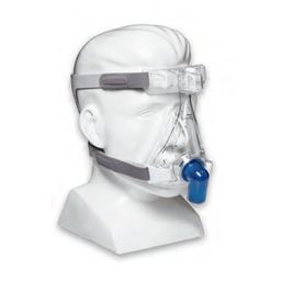 Philips CPAP Maske Amara Mund-Nasenmaske, ohne Ausatemventil - ohne Gel mit Kopfband