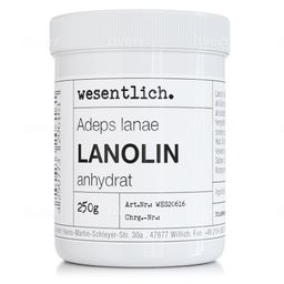 wesentlich. Lanolin