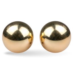 Liebeskugeln 130g aus Metall Gold - Lovelyness
