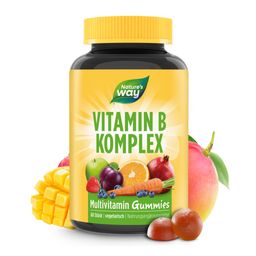 Vitamin B Komplex Multivitamin Gummies I alle B-Vitamine mit 12 µg Vitamin B12 I Mango-Geschmack ...