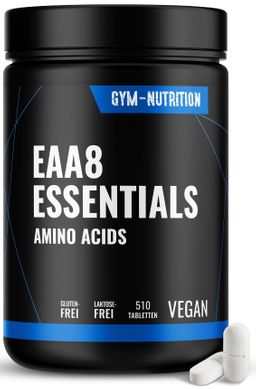 Multi Amino EAA Pattern - 510 Tabletten - 1036 mg EAA pro Tablette - Gym Nutrition®