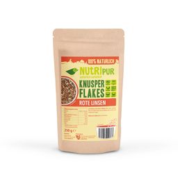 NutriPur rote Linsen Knusperflakes
