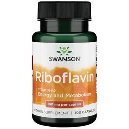 SWANSON Riboflavin (Vitamin B2) 100 mg