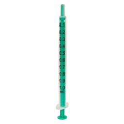 Dispomed ECOJECT Spritze, 2-teilig, Luer Konnektor  1 ml