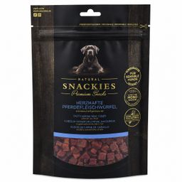 SNACKIES Herzhafte Pferdefleischwürfel - Monoprotein Snack für Hunde