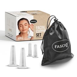 FASCIQ® Gesichts-set Massage Schröpfen, Facial Cupping Set