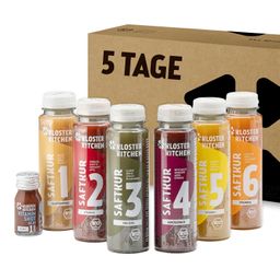 Kloster Kitchen Bio Saftkur 5 Tage (inkl. 7,50€ EINWEG Pfand)