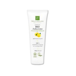 Wild Origins Naturkosmetik Bio Zahncreme ohne Fluorid Zitrone