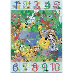 djeco Dschungel Puzzle 54 Teile
