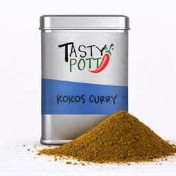 TASTY-POTT Tasty Pott Kokos Curry Gewürz - 75g Dose
