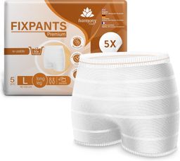 Harmony Care® Fixpants Premium - extra weiche Netzhosen bei Inkontinenz und Wochenbett - Fixierhosen
