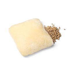 Fellhof Kirschkernkissen MONI mit Bezug