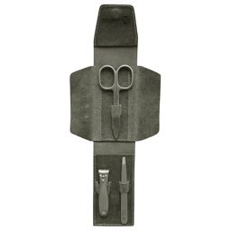 Niegeloh Etui Modell Texas S Grau - Made in Solingen