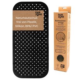 FAIR ZONE Badewanneneinlage Schwarz