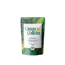 Bio Black Guayusa Energy Tee mit natürlichem Koffein von Green Coffein