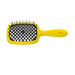 Janeke Superbrush Small Gelbe Haarbürste