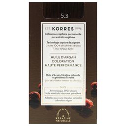 Korres Permanente Coloration Arganöl (Haarfärbung : Kastanienbraun)