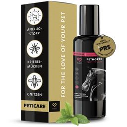 Peticare Anti-Kriebelmücken Gnitzen Roll-On für Pferde, Sommerekzem vorbeugen