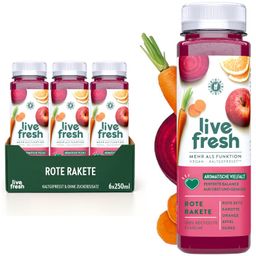 LiveFresh Rote Rakete (inkl. 1,50€ Pfand)