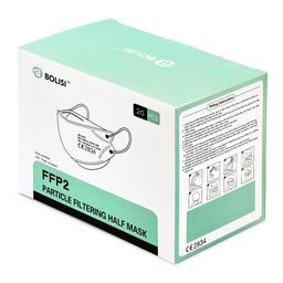 Bolisi FFP2 NR – Partikelfiltrierende Halbmaske - Butterfly - Fishform