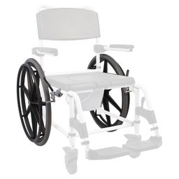 Mobilex 24" Räder Montageset für Toilettenrollstuhl "Kakadu"