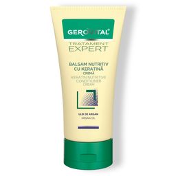 Gerovital Balsam mit Keratin & Arganöl für geschädigtes, trockenes Haar, 150 ml