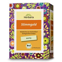 Herbaria Stimmgold Tee 15 Filterbeutel Bio