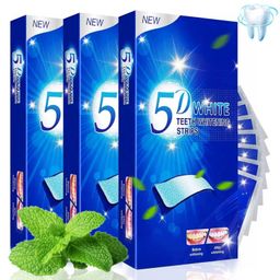 P-beauty 5D White Strips Zahnaufhellungstreifen Weiße Zähne Bleaching