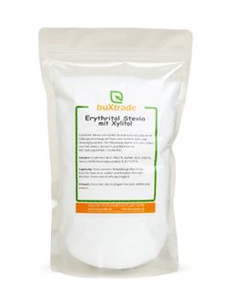buXtrade Erythritol Stevia mit Xylitol