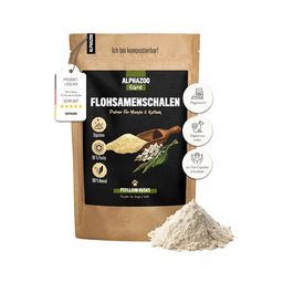 alphazoo Flohsamenschalen gemahlen 250g
