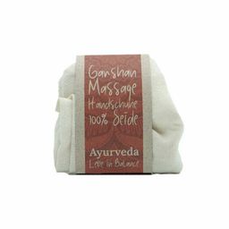 Salufast 1x Paar Garshan Massage Handschuhe aus Seide