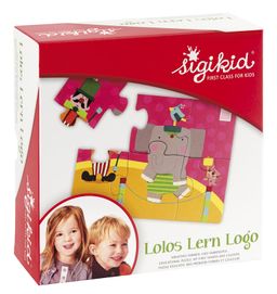 SIGIKID Puzzle 30 teilig Lolos Lern Logo ‍