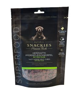 Snackies Herzhafte Pferdefleischwürfel mit Kelp-Alge