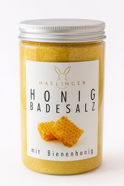 Haslinger Honig Badesalz Badezusatz mit Bienenhonig