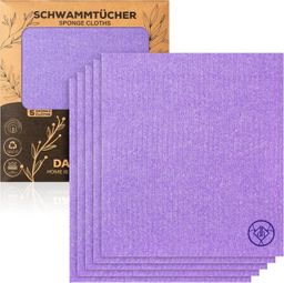 DANIHOME Schwammtücher Lila