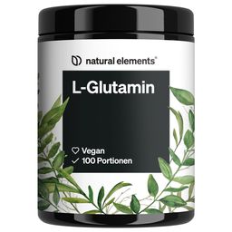 natural elements L-Glutamin Pulver – 500g – reines L-Glutamin – geschmacksneutral