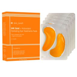 Dr. Eve_Ryouth 24K Gold + Antioxidans hydratisierende Augentratingschwämchen