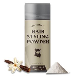 Striking Viking Haarstyling-Puder für Herren – Leichter Halt – Vanille