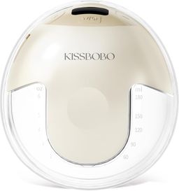 KISSBOBO Elektrische Milchpumpe Beige