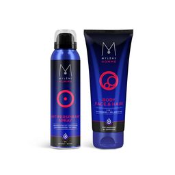 Mylène Homme Pflegeset | Antitranspirant und 3-in-1 Duschgel