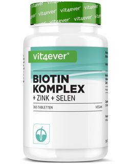vit4ever Biotin + Selen + Zink
