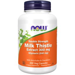 Now Foods, Double Strength Milk Thistle Extract, Silymarin (240mg), 300mg