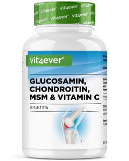 vit4ever Glucosamin, Chondroitin, MSM & Vitamin C