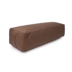 yogabox Yoga und Pilates Rechteckbolster D - schoko - 60 x 20 x 14,0 cm