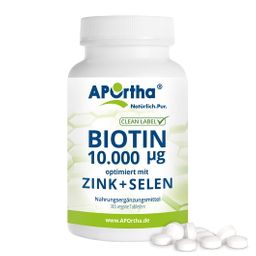 APOrtha® Biotin 10.000 µg + Zink + Selen - Tabletten
