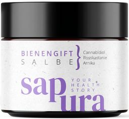 Bienengiftsalbe mit CBD - Hyaluron - Arnika - Panthenol | Für Muskeln & Gelenke