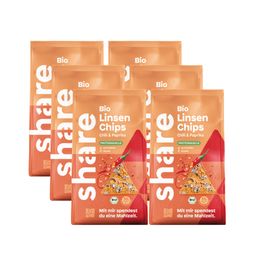 share Bio Linsenchips Paprika Pikant